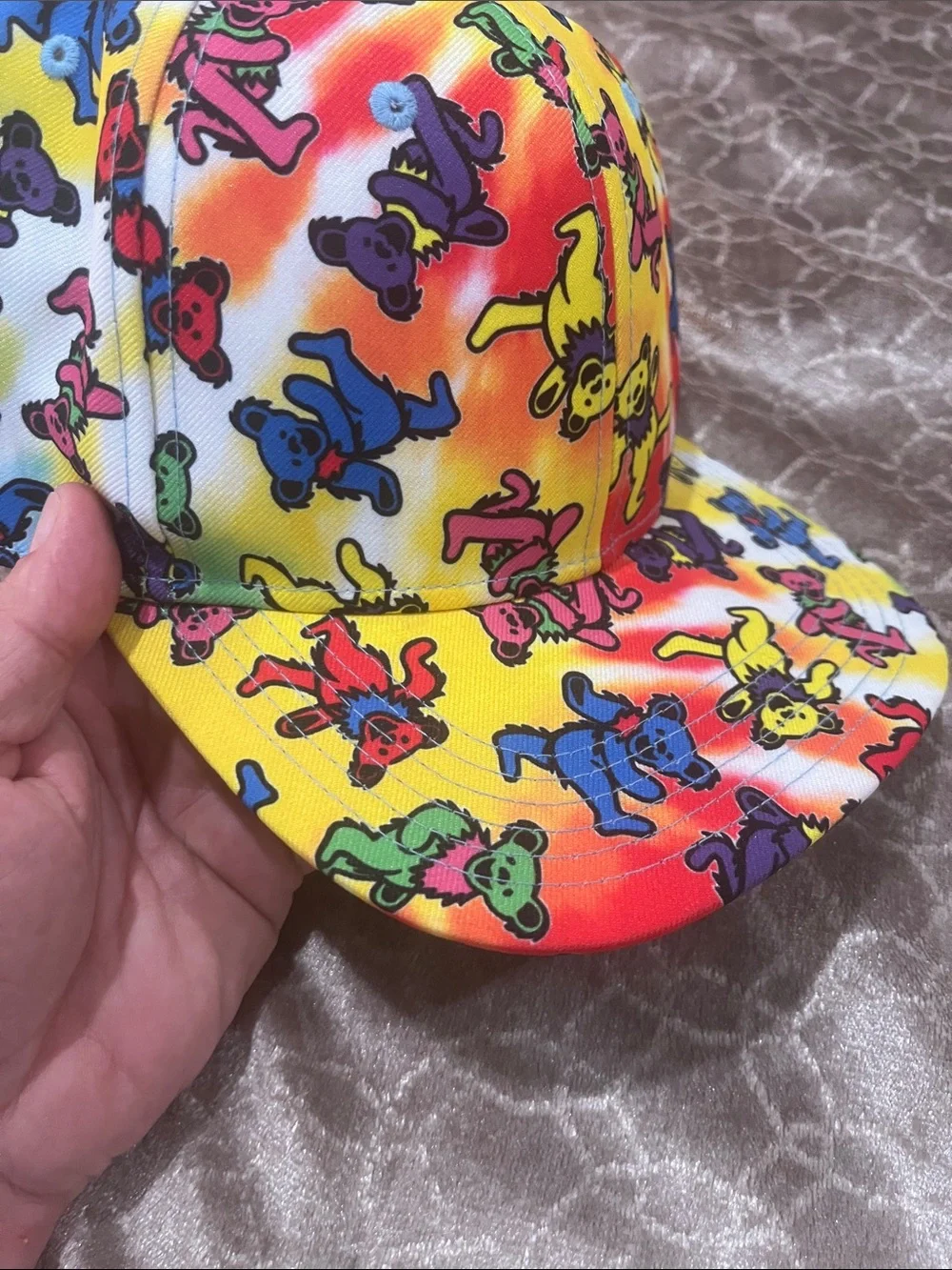 Grateful Dead vibrant snapback